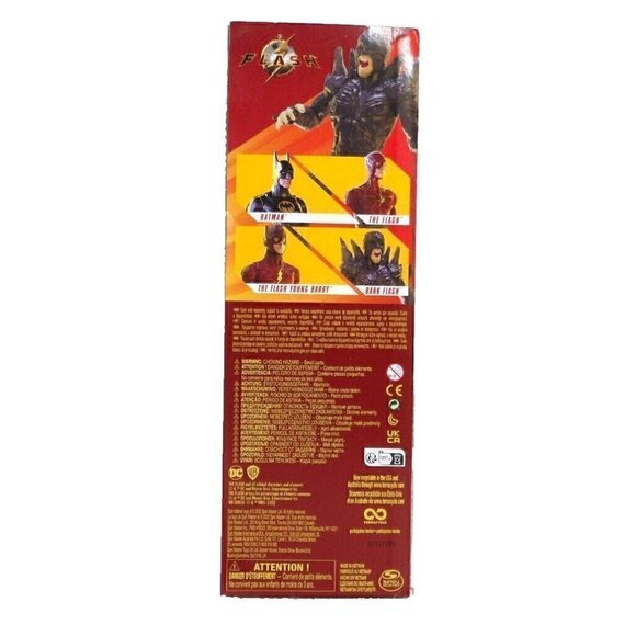 DC DARK FLASH 1st Edition 12" action figure SPIN MASTER 2022, NEW - Picture 2 of 2